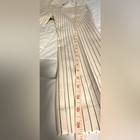 Ann Taylor Factory Signature Ankle Pin Striped Pant - Picture 5 of 9